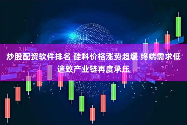 炒股配资软件排名 硅料价格涨势趋缓 终端需求低迷致产业链再度承压